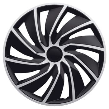 Hubcaps Turbo Van 17-inch silver/black (Convex Rims)