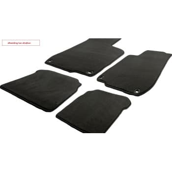 Velor car mats suitable for Renault Kangoo 2021- 4-piece