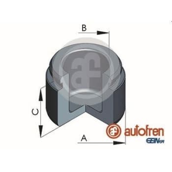 Piston, brake caliper