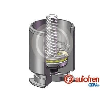 Piston, brake caliper