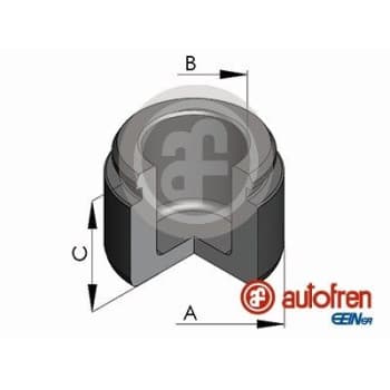 Piston, brake caliper