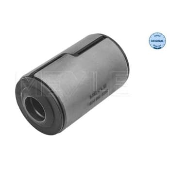 Spacer sleeve, leaf spring