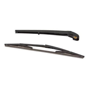 Wiper arm, window cleaning