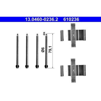 Accessory Kit, disc brake pads