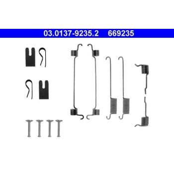 Accessory Kit, brake shoes