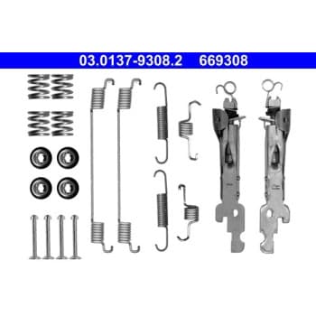 Accessory Kit, brake shoes
