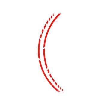 Foliatec PIN-Striping 'Racing' for rims Neon-Red - Width = 7mm: 14x 41cm