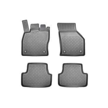 Rubber mats suitable for Golf VII, VII Variant, Leon SC (5F), Leon III (5F) ST Kombi, Golf VIII