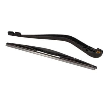 Wiper arm, window cleaning