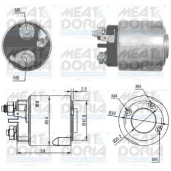 Solenoid Switch, starter