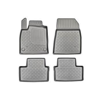 Rubber mats suitable for Renault Clio V 2019+ / Mitsubishi Colt VII 2023- (incl. Hybrid)