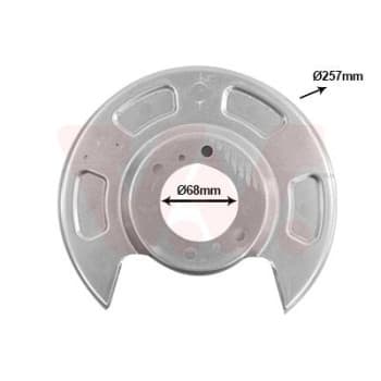 DUST SHIELD REAR LEFT