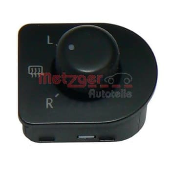 Switch, mirror adjustment