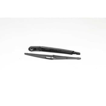 Wiper arm set, window cleaning