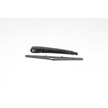 Wiper arm set, window cleaning