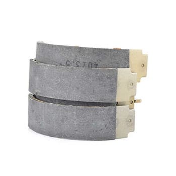 Brake shoe set, parking brake