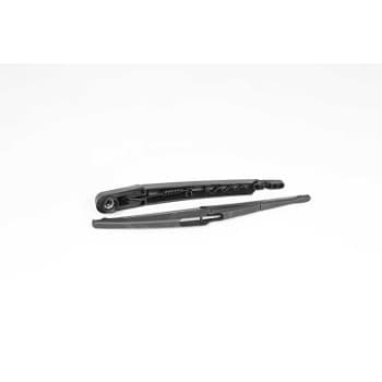 Wiper arm set, window cleaning