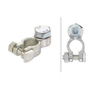 Battery/battery terminal clamp