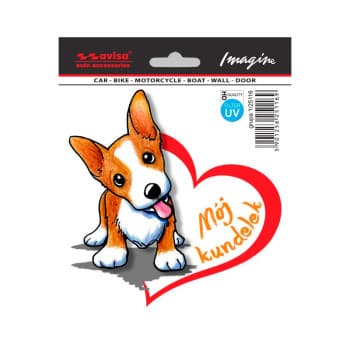 Car Tattoo Sticker MÃ“J KUNDELEK - 13x13cm