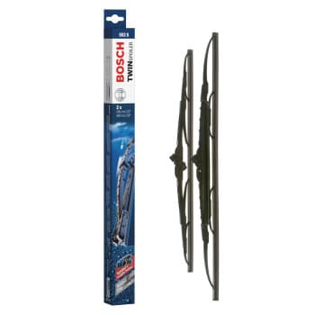 Bosch wipers Twin 502S - Length: 500/450 mm - set of wiper blades for
