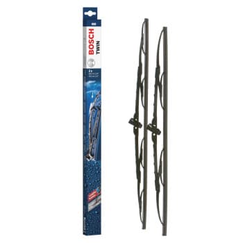 Bosch wipers Twin 608 - Length: 600/550 mm - set of wiper blades for