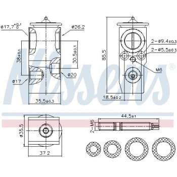 Expansion valve, air conditioning