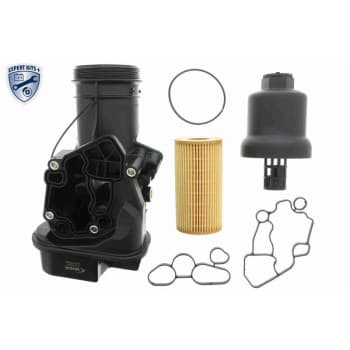 Housing, oil filter Original VAICO Quality V10-3699