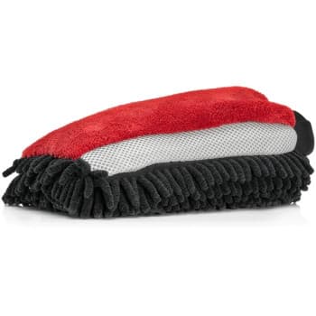 Nuke Guys 3 Way Wonder Microfiber Wash Glove Red