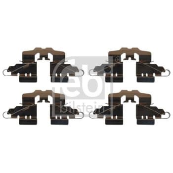 accessory set for brake lining set