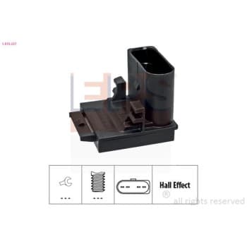 Switch, clutch control (cruise control) Made in Italy - OE Equivalent 1.810.337 EPS Facet