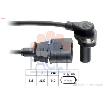 RPM Sensor, automatic transmission Made in Italy - OE Equivalent