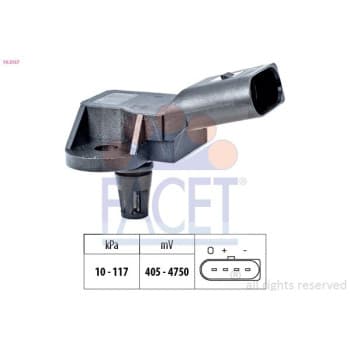 Pressure Sensor, brake booster Made in Italy - OE Equivalent