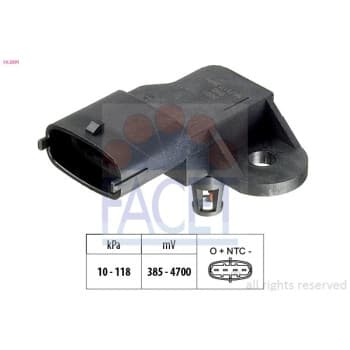 Air Pressure Sensor, height adaptation Made in Italy - OE Equivalent
