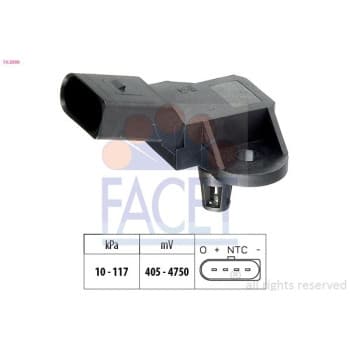 Air Pressure Sensor, height adaptation Made in Italy - OE Equivalent
