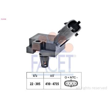 Air Pressure Sensor, height adaptation Made in Italy - OE Equivalent