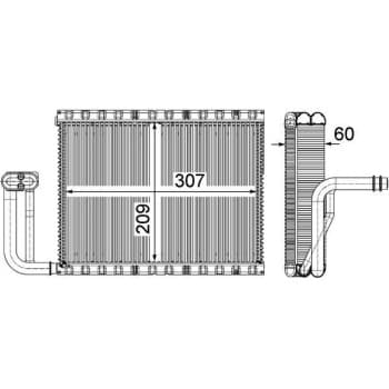 Evaporator, air conditioning BEHR *** PREMIUM LINE ***
