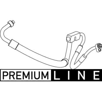 High-/Low Pressure Line, air conditioning BEHR *** PREMIUM LINE ***