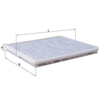 Cabin filter LAK 95 Mahle