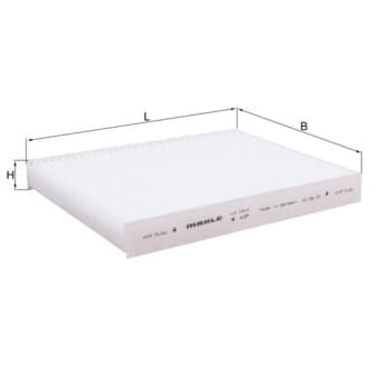 Cabin filter LA 1614 Mahle