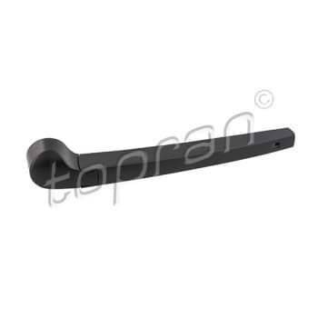 Wiper arm, window cleaning