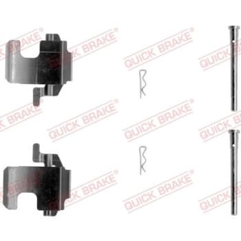 Accessory kit, disc brake pad