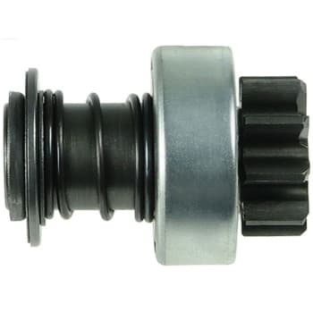 Free wheel drive, starter