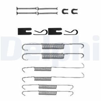 Accessory Kit, brake shoes