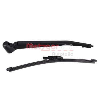 Windshield wiper arm, window cleaning