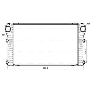 Intercooler, charge air cooler