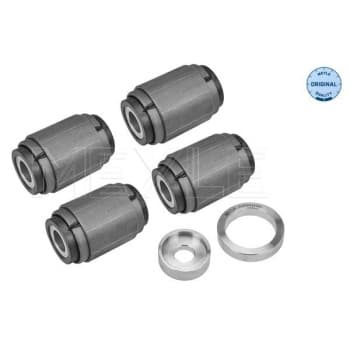 Spacer sleeve, leaf spring