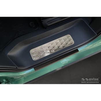 Stainless steel door sills suitable for Volkswagen ID.Buzz 2022 - 2-piece