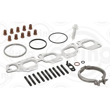 Turbocharger, mounting kit