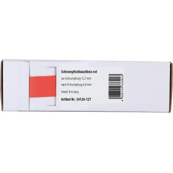 Heat Shrink Tubing Red Ø 12.7 mm / Length 8 meters