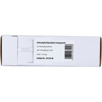 Heat shrink tubing transparent Ø 4.8 mm / Length 12 meters